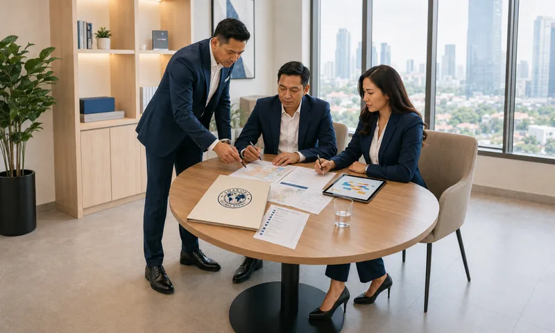 Tim corporate bersama Shallora membaca brief dan proposal berbasis scope sebelum menentukan paket event organizer.