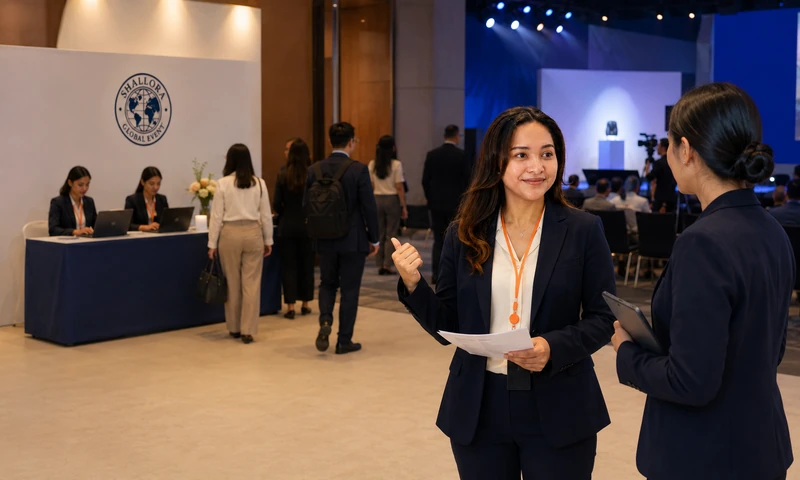 Konsultasi brief launching produk antara tim Shallora dan klien untuk merancang brand moment serta experience flow acara korporat.